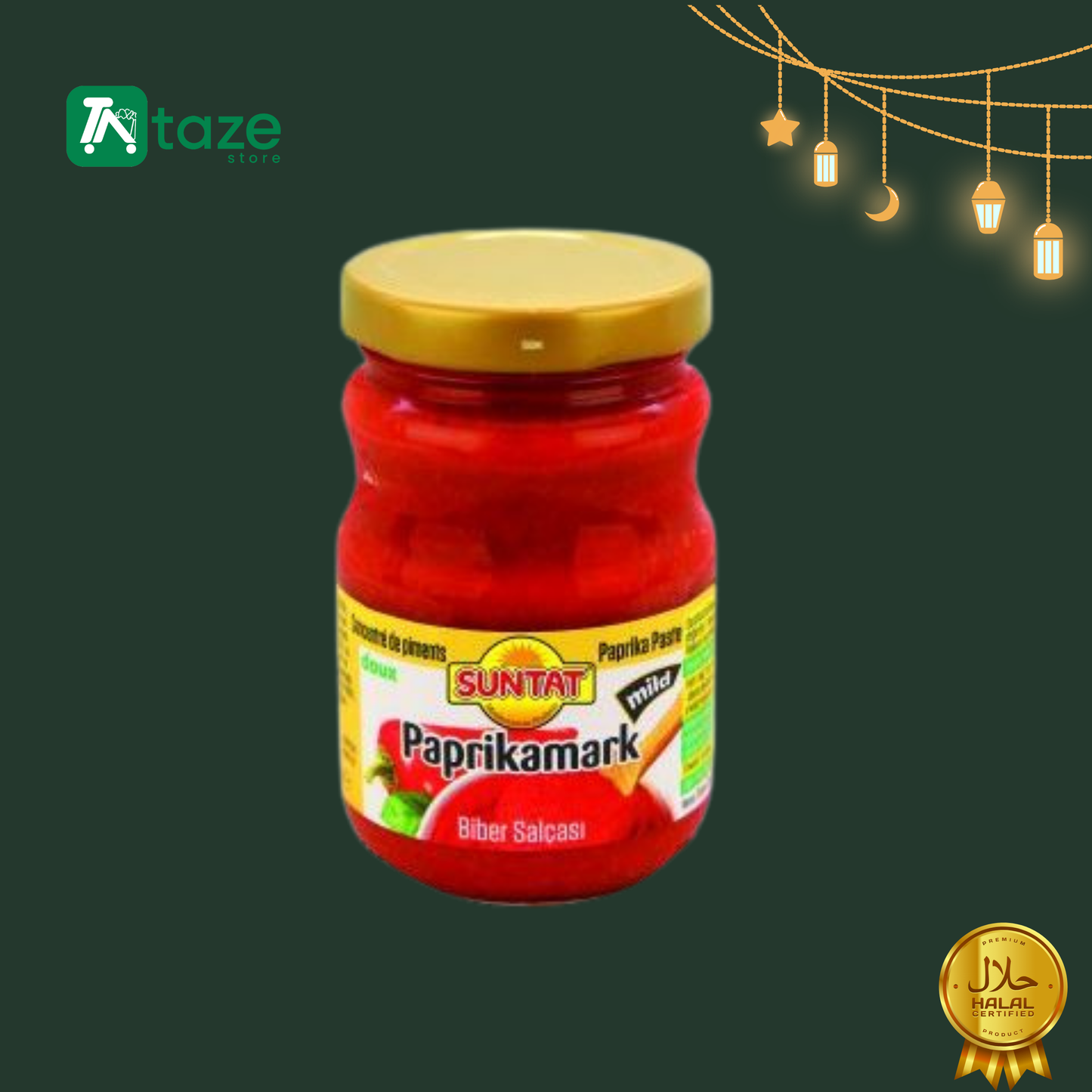 Suntat Paprikapaste Mild